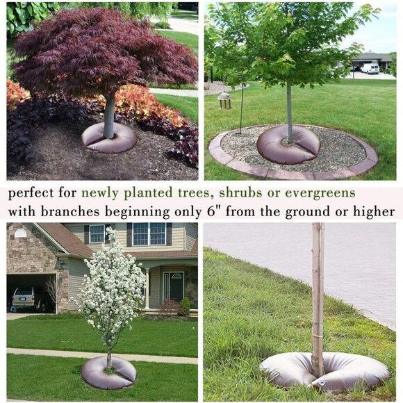 All New Extra Large 20 Gallon Tree Watering Ring/Bag(2 Pack) - Picture 1 of 6